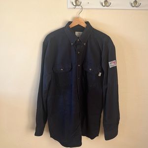 Tyndale FR Work Shirt, Mens Large